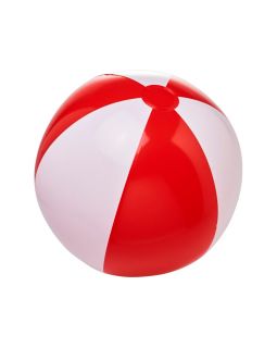 Непрозрачный пляжный мяч Bora, красный/белый