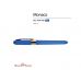 Ручка пластиковая шариковая Monaco, 0,5мм, синие чернила, ярко-синий