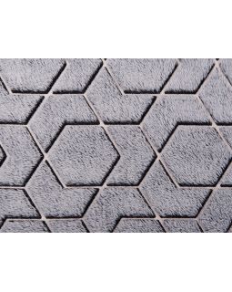 Светящийся в темноте плед Lattice черный-foto6