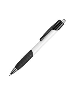 Ручка шариковая Мак-Кинли, белый/черный
