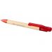 Шариковая ручка Safi из бумаги вторичной переработки, красный