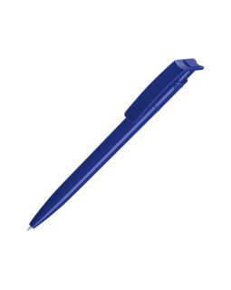 Ручка шариковая пластиковая RECYCLED PET PEN, синий, 1 мм, синий