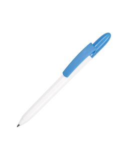 Шариковая ручка Fill White,  белый/ голубой