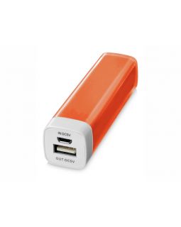 Портативное зарядное устройство Flash 2200 мА/ч, оранжевый