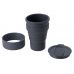 Силиконовый складной стакан GoCup, темно-серый