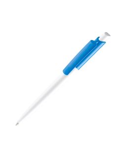 Шариковая ручка Vini White,  белый/голубой