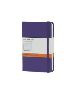 Записная книжка Moleskine Classic (в линейку) в твердой обложке, Pocket (9x14см), фиолетовый