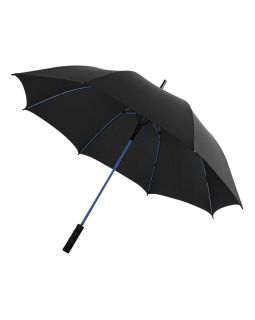 Зонт трость Spark полуавтомат 23, черный/синий